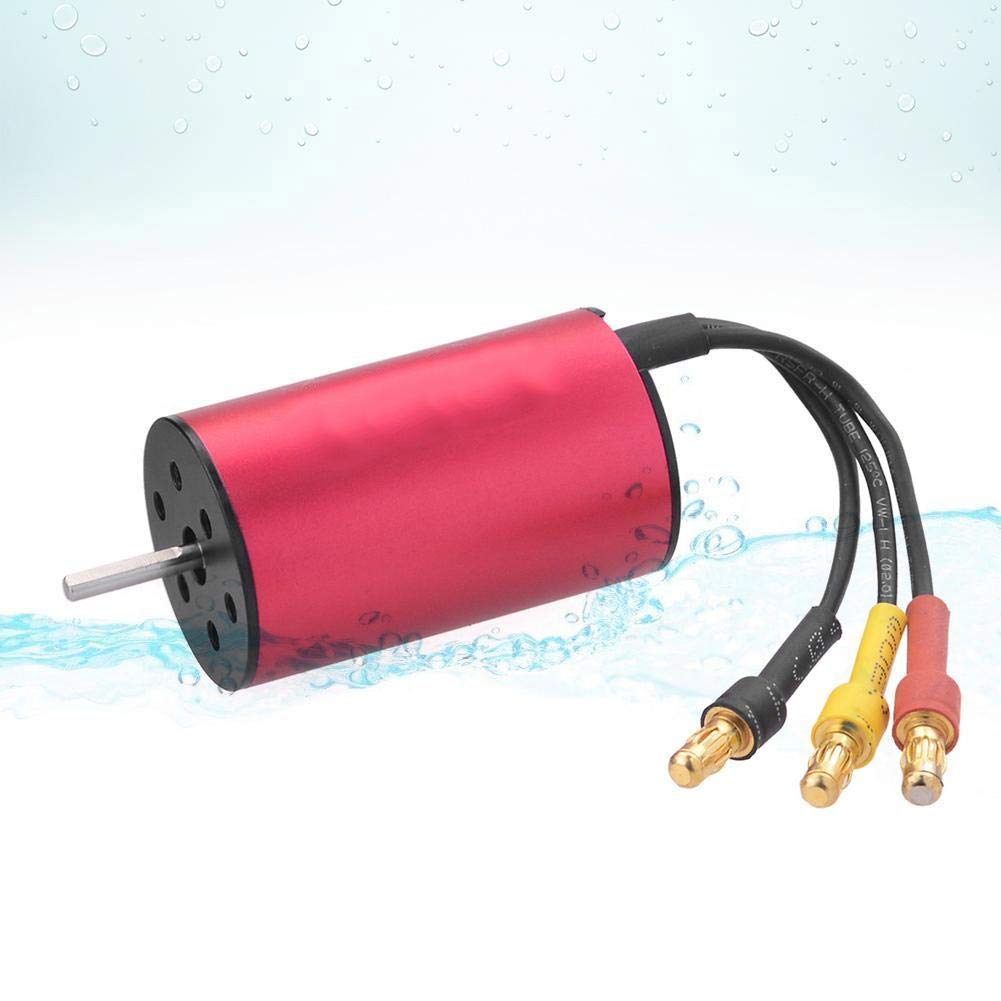 RC Car Motor ESC Set, RC Model Car Wodoodporny silnik 4000KV i bezszczotkowy zestaw akcesoriów ESC