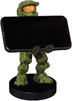 Vista 9 de Cable Guys - Halo Figures Master Chief Infinite Gaming Accessories Holder Phone Holder for Most Controller Xbox Play Station Nintendo Switch Phone