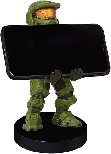 Miniatura 9 de Cable Guys - Halo Figures Master Chief Infinite Gaming Accessories Holder Phone Holder for Most Controller Xbox Play Station Nintendo Switch Phone