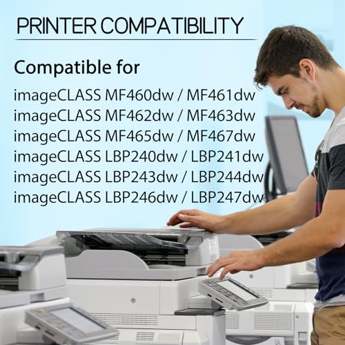 Image of USUPERINK CRG070 Toner Cartridge Compatible Replacement for Canon 070 | CRG070 CRG-070 for imageCLASS MF465dw MF462dw MF460dw LBP246dw LBP247dw LBP240dw Printer (Black,2-Pack)