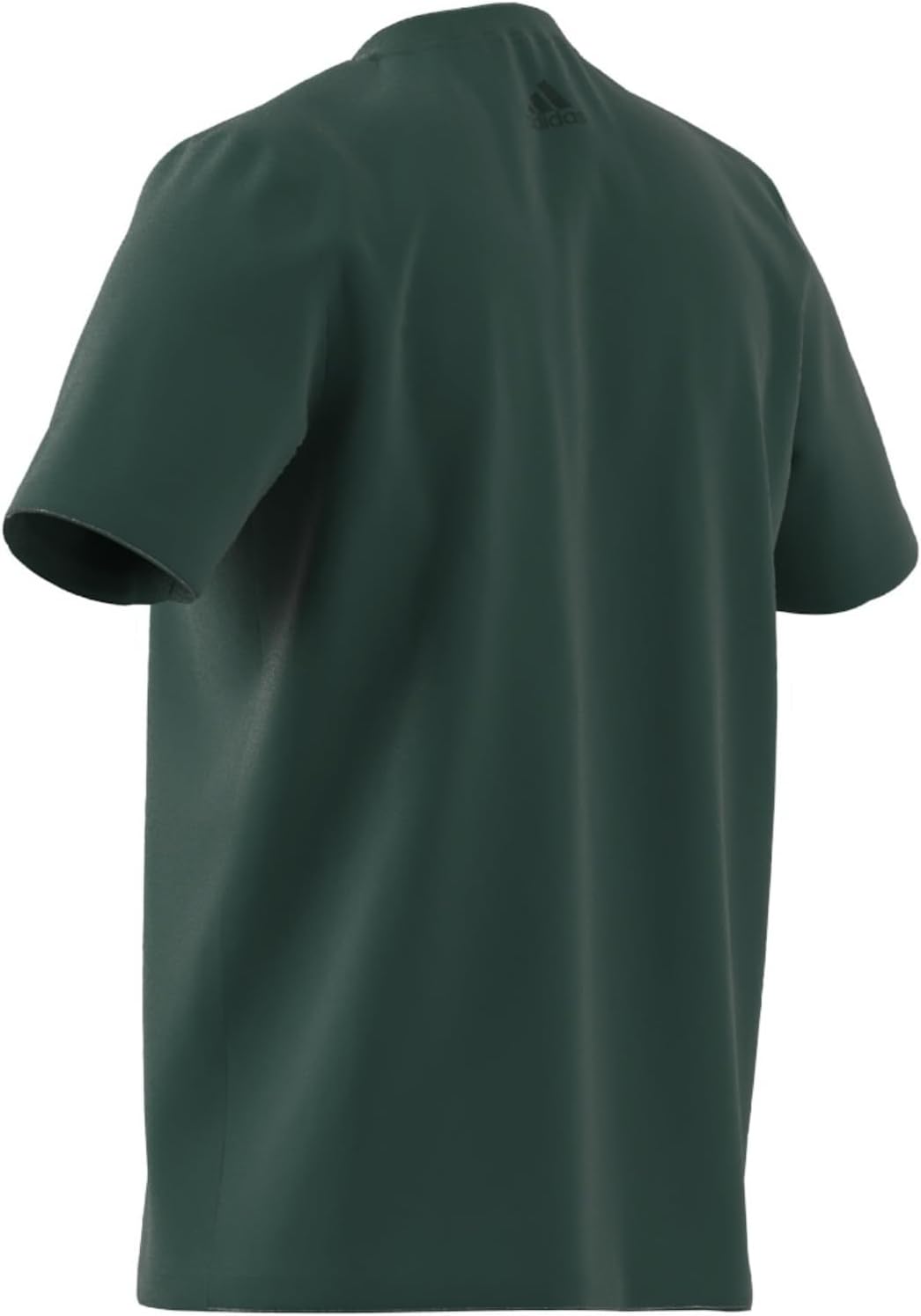 Adidas Men's Essentials Single Jersey Linear Embroidered Logo T-Shirt Legacy, Collegiate Green/Collegiate Green, X-Large Tall - Image 15