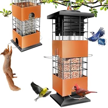 anti squirrel bird feeder review