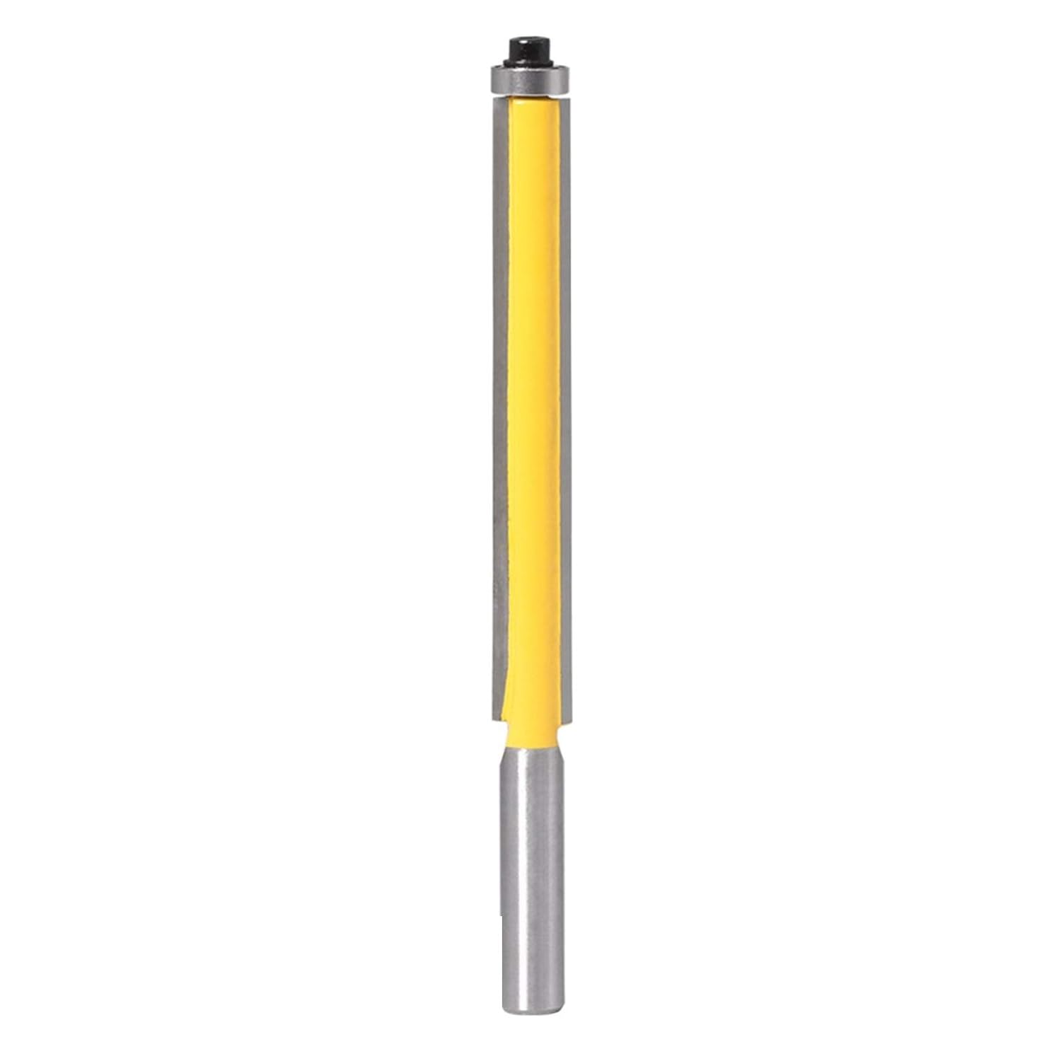 8mm Flush Trim Pattern Router Bit with Top Bottom Bearing for Woodworking Home and DIY(Flush Trim bit)