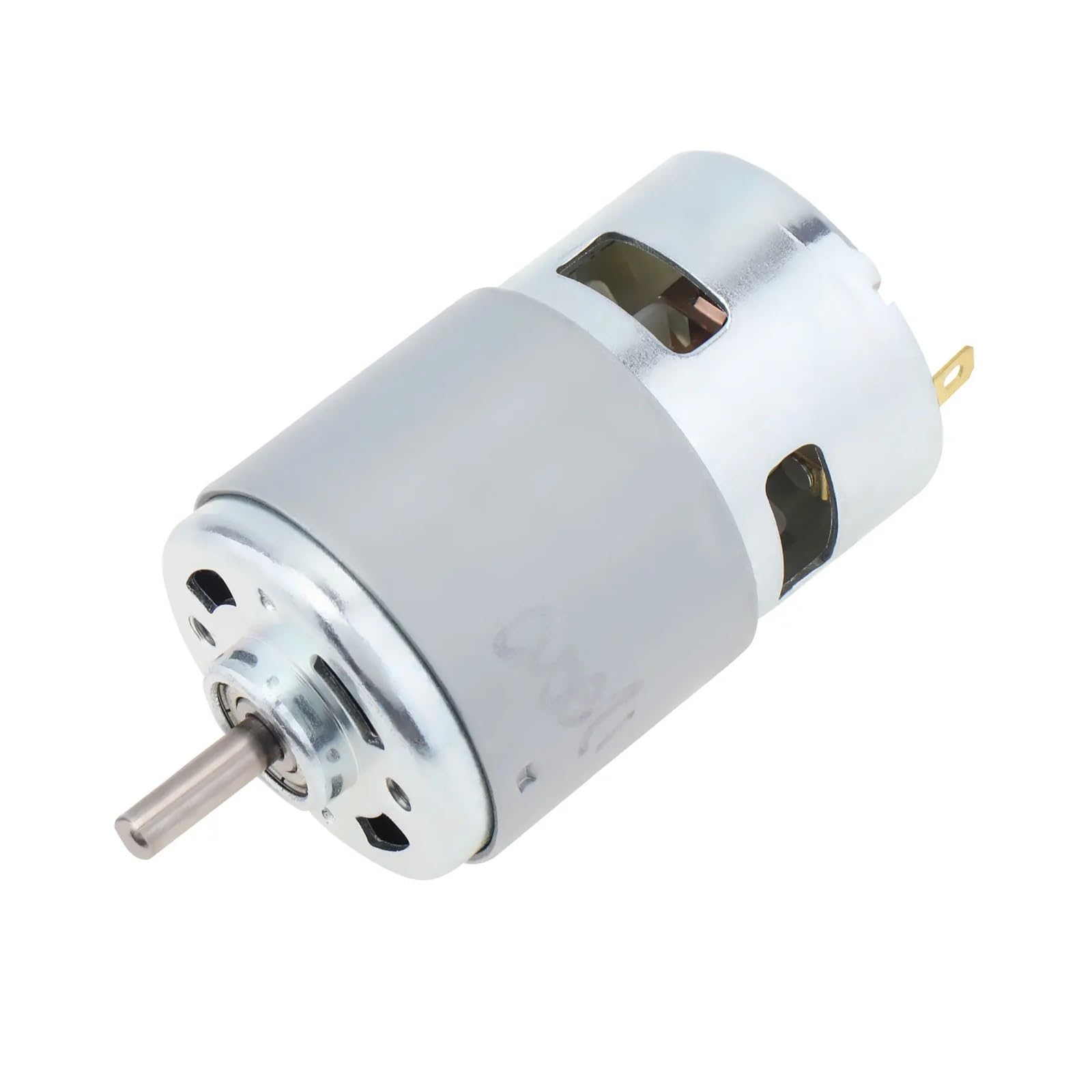HJNAOKGWHQ 775 12V DC electronic starter D-Shaped Shaft 12000RPM High-speed Large Torque for Drill Machine/DIY Model Car with Ball Bearing
