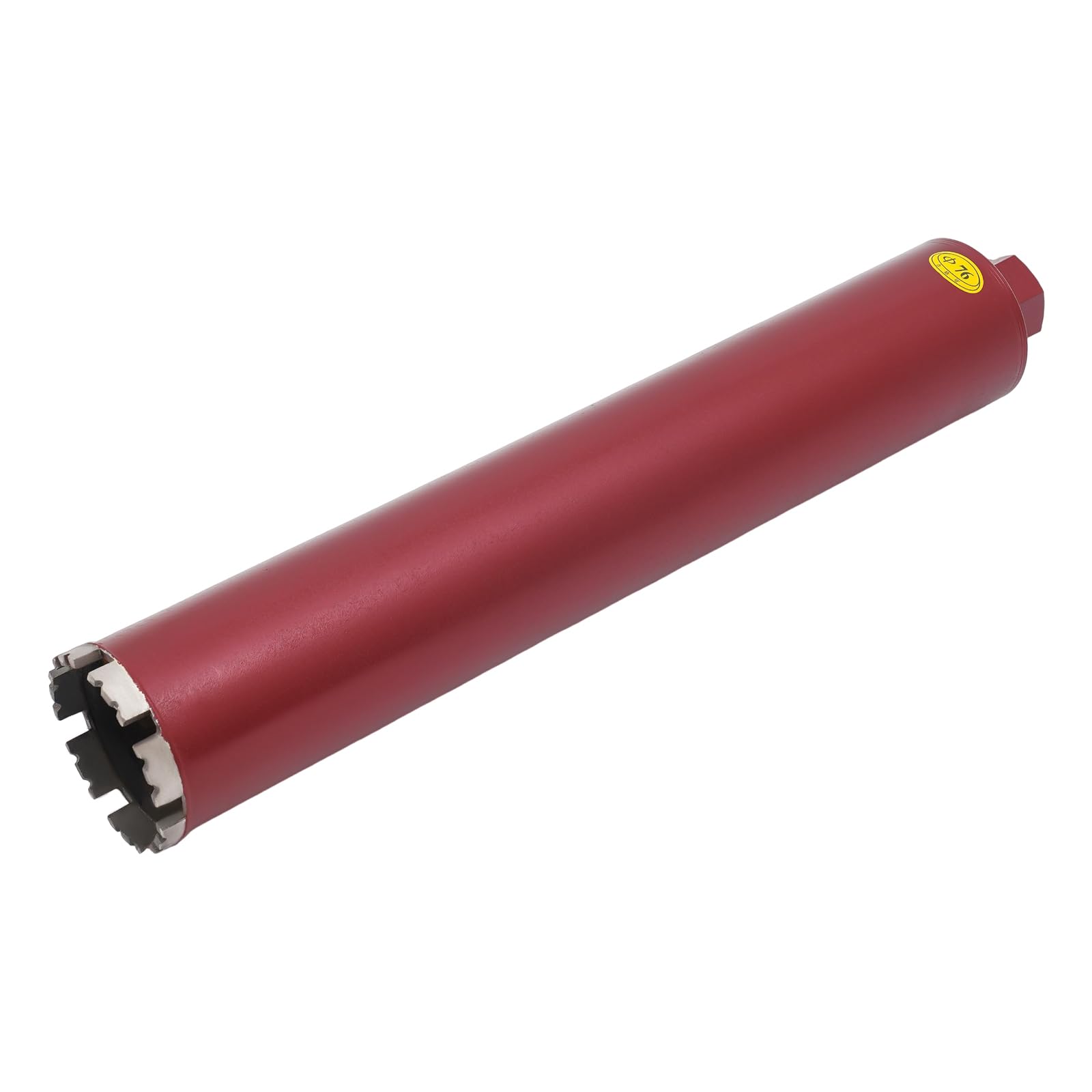 Couronne de forage diamantée M22 - Couronne de forage diamantée - Carotteuse - Pour carottage - Béton armé - Durable (76 mm)