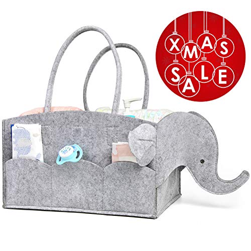 elephant diaper caddy