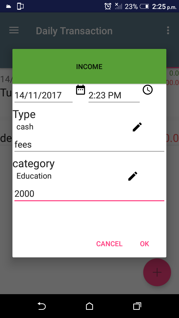 Daily Transaction - App on Amazon Appstore