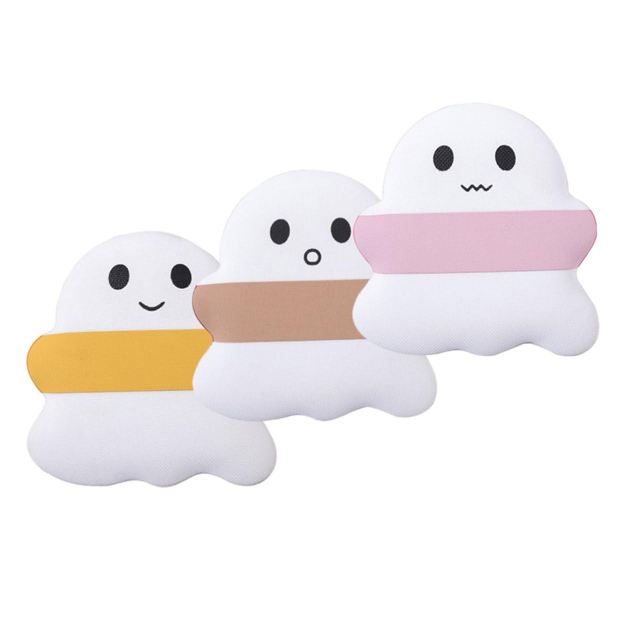 BESTYASH 3Pcs Cute Makeup Puff Powder for Versatile Ghost Makeup Sponge for Foundation Concealer and Isolation Application