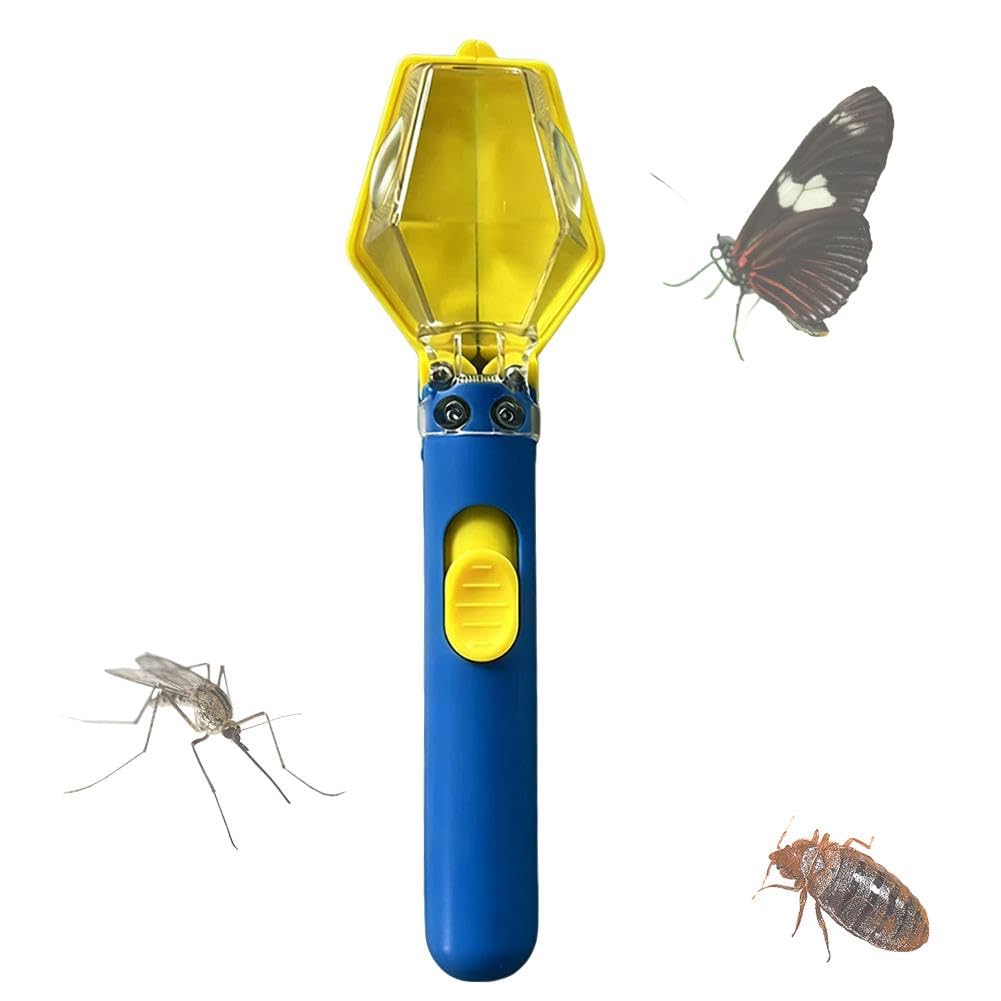 Bug Catcher For Kids, Insect Trap with 6X Magnifier Glass, Educational Exploration f For Indoor Toys and Outdoor, Tool Gifts