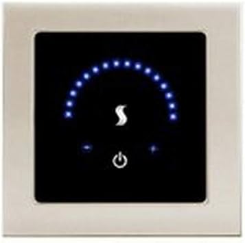 THERMASOL MTMR-PN Microtouch Controller Modern Recessed - Polished Nickel