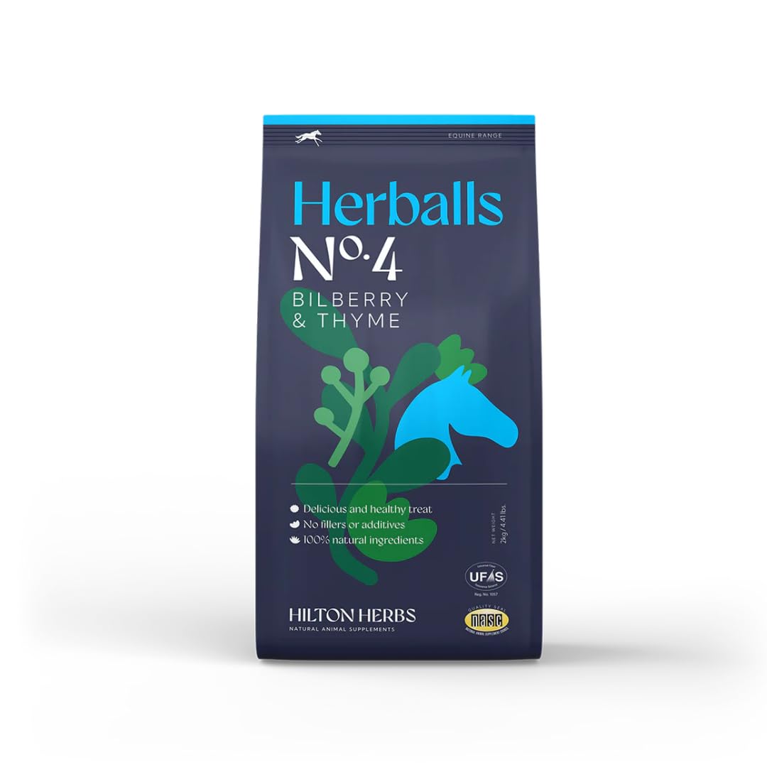 Hilton Herbs Herball Treats For Horses - Bilberry And Thyme Green 2Kg