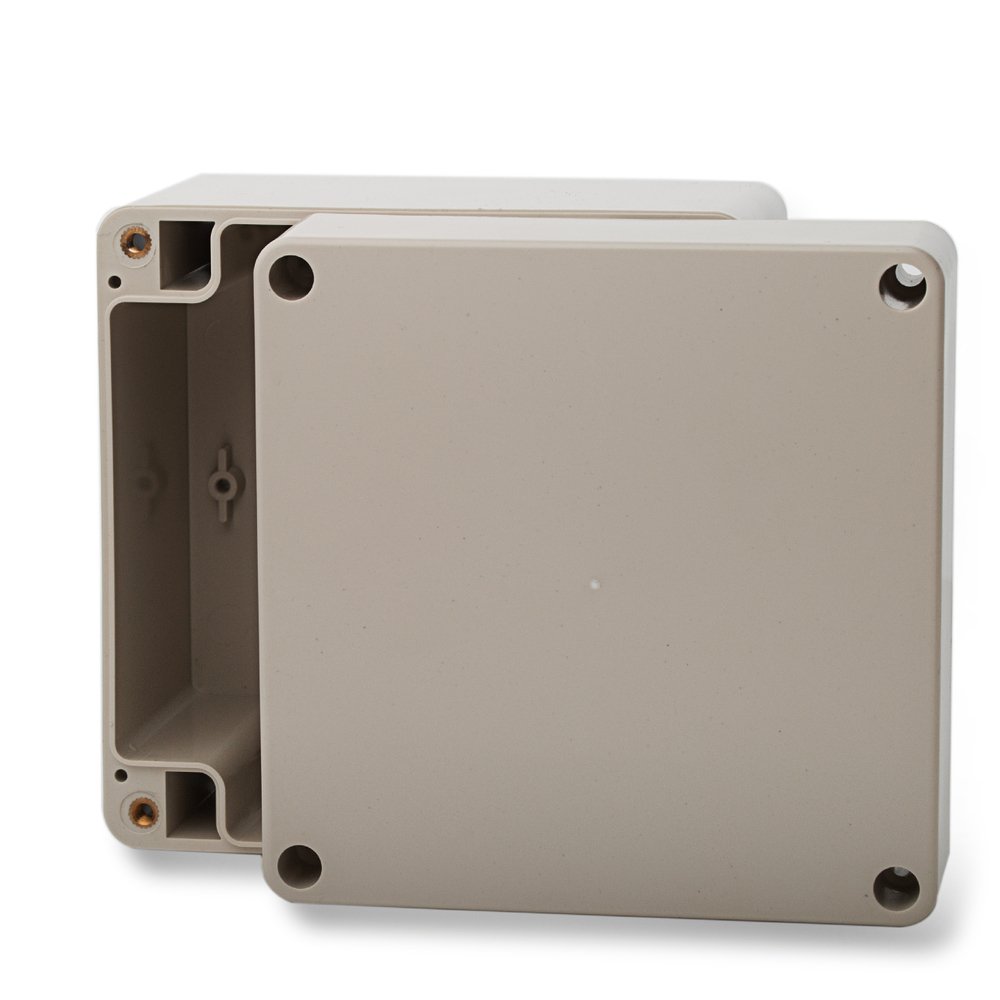 ABS Elektronikgehäuse IP65 – Praktische Box Für Platinen & Verteiler, 65x58x35mm, Dunkelgrau