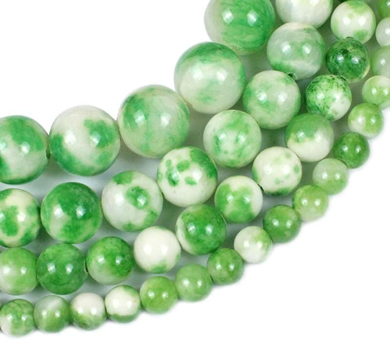 Miniatura 2 de Gfsdjalkj Natural Beige Yulin Green Lotus Yute Bulder Beads DIY Handmade Strings Ball Pearl Jewelry Pendant Female Bracelet Handmade Crafts (Size