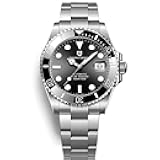 Pagani Design New Men's Mechanical Watch Luxury Ceramic Bezel Japanese Movement Stainless Steel Fashion Classic Automatic Watch Sapphire Glass Men's Watch 100 Meters Water Resistant Relogio Masculino…