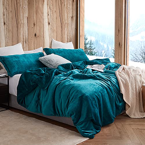 Byourbed Coma Inducer® Oversized King Comforter - The Original Plush - Deep Lagoon Blue #TOP20