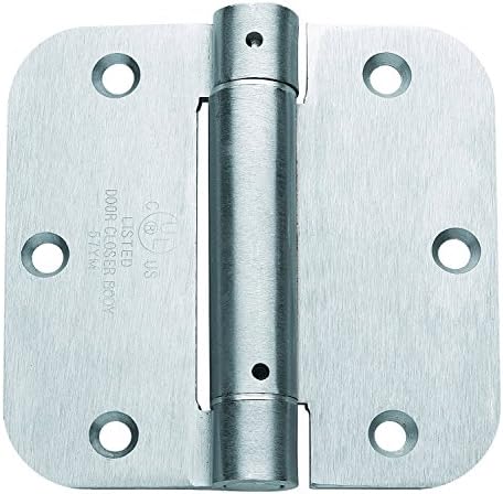 Global Door CPS3535-5/8-26D-M US26D 5/8" Spring Hinge (Set of 2), 3.5" x 3.5"