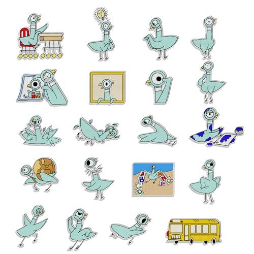 Thryvomniq The Pigeon has to Go to School Story Book Felt Story Pieces Felt Board Flannel Board for Preschool Storytelling Activities