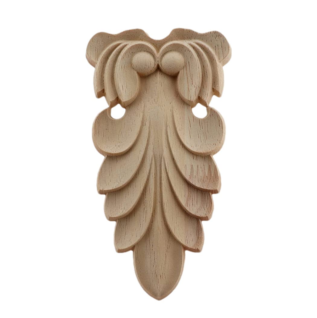 Artisanat décoratif en bois avec motif fleur pour une maison élégante au style d'antan