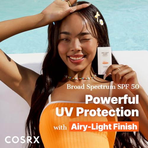 COSRX Airy-Light Clear Sunscreen Stick with Vitamin E & C SPF 50, 0.67 oz, 19g, Lightweight, Travel Essentials, Summer Essentials, Korean Skin Care, Korean Matte Sunscreen for Face, Stocking Stuffers - Image 3