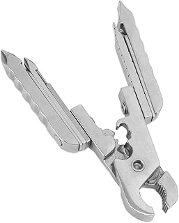 Alicate de Ferramentas de Bolso Dobrável 15 Em 1 Combinação de Chave de Fenda Multiferramenta EDC Lâmina Resistente Ao Desgaste Aço Inoxidável Versátil Dobrável para Reparos Diários