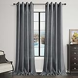 Aersas Cortinas semitransparentes de 108 pulgadas, puerta corrediza