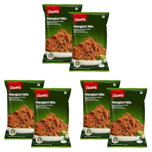 Image of Chheda's - Manglori Mix - Snack of Manglore - Besan Sev - 300 Gm Pack of 6