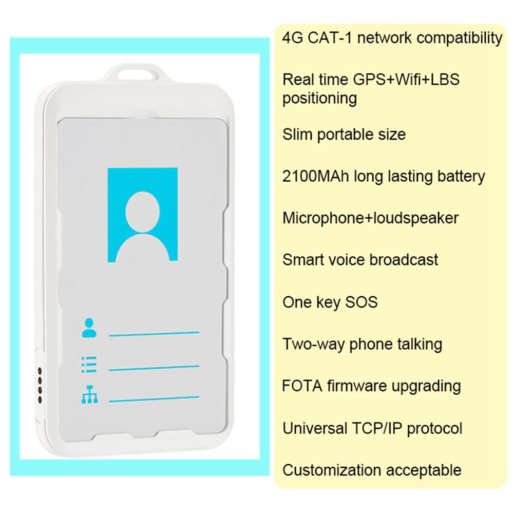 Lisher T¨¦L¨¦Commande Intelligente Appel SOS Bidirectionnel Travailleur ¨¦Tudiant Personnes ?G¨¦ES Sac Bagage Anti-Perte Localisateur de Suivi 4G