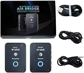M-VAVE WP-9 2,4 GHz fone de ouvido sem fio monitor sistema de transmissão transmissor e receptor recarregável 𝐌𝐚𝐢𝐬 𝐚𝐯𝐚𝐧ç𝐚𝐝𝐨 𝐪𝐮𝐞 𝐖𝐏-𝟏𝟎/𝟏𝟏