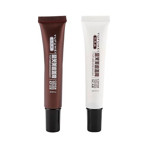 Mejor crema de cicatriz Tattoo Cover Up Corrector impermeable profesional Vitiligo escondite manchas de nacimiento Set de maquillaje para manchas de