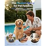 PATPET Shock Collar for Dogs - 4000FT Dog Training Collar with Remote, IPX7 Waterproof 4 Modes(Beep/Vibration/Shock/Safe) Dog Shock Collar, Rechargeable E-Collar for Small Medium Large Dogs(Dark Grey) - Image 6