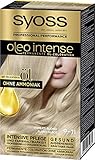 Mit aktivierendem Öl-Booster SYOSS Oleo Intense Permanente Öl-Coloration 9-11 Kuehles Blond, mit pflegendem Öl & ohne Ammoniak, 3er Pack (3 x 115 ml)