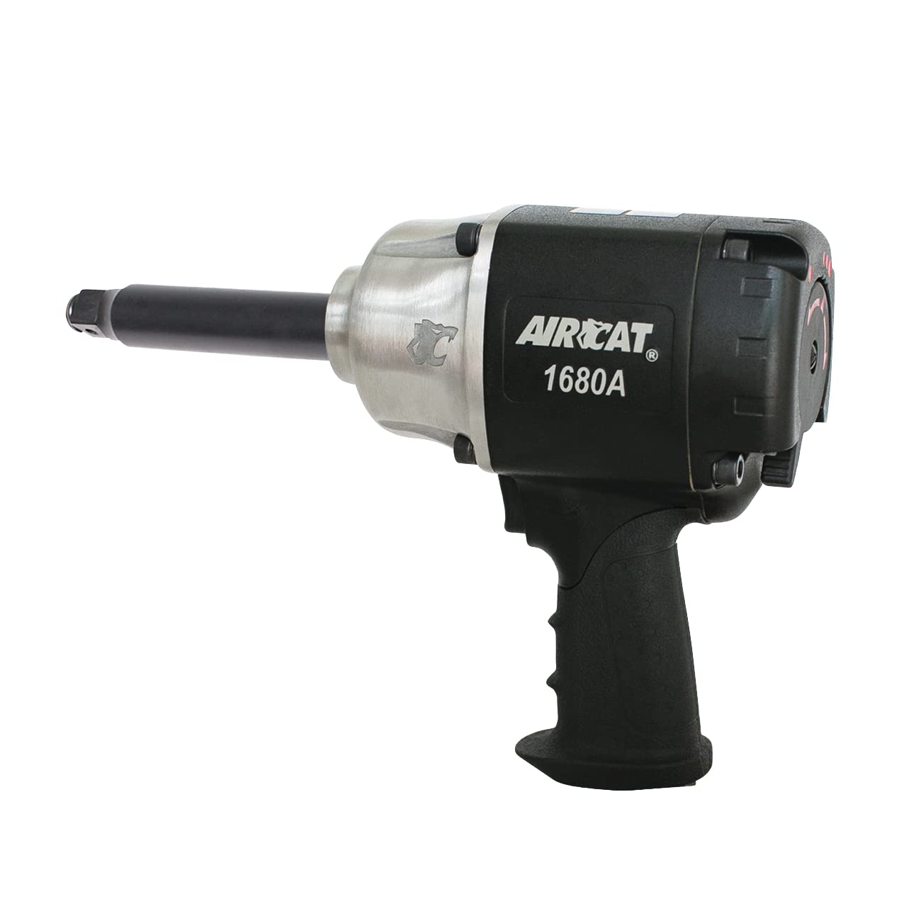AIRCAT 1680-A-6: 3/4-Inch Impact Wrench with 6-Inch Extended Anvil 1,600 ft-lbs