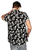 Tipsy Elves Black Monochrome Moonlight Hawaiian Sh... #2
