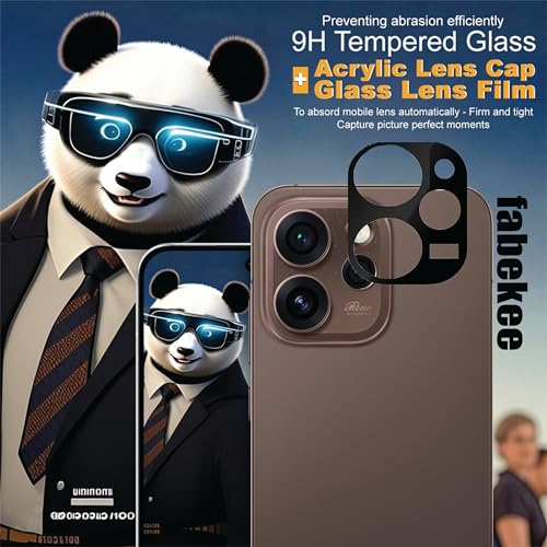 Image of FabeKee Camera Lens Protector Compatible With Oppo Reno15Pro 9H Tempered Glass, Anti-Scratch, HD Clear, Easy Installation, Ultra-Thin Camera Lens Protection
