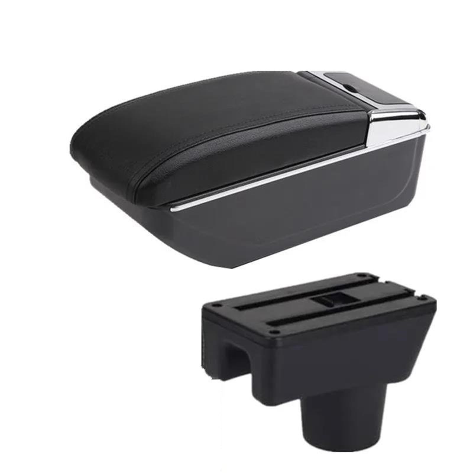 Storage Console Armrest Boxes Car Interior Center Console Organizers Accessories For Mitsubishi For Attrage For Mirage(Style 3)