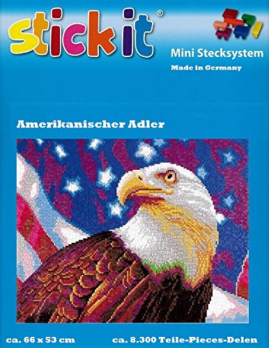 stickit Mini Stecksystem Amerikanischer Adler ca. 8.300 Teile Nr. 41269