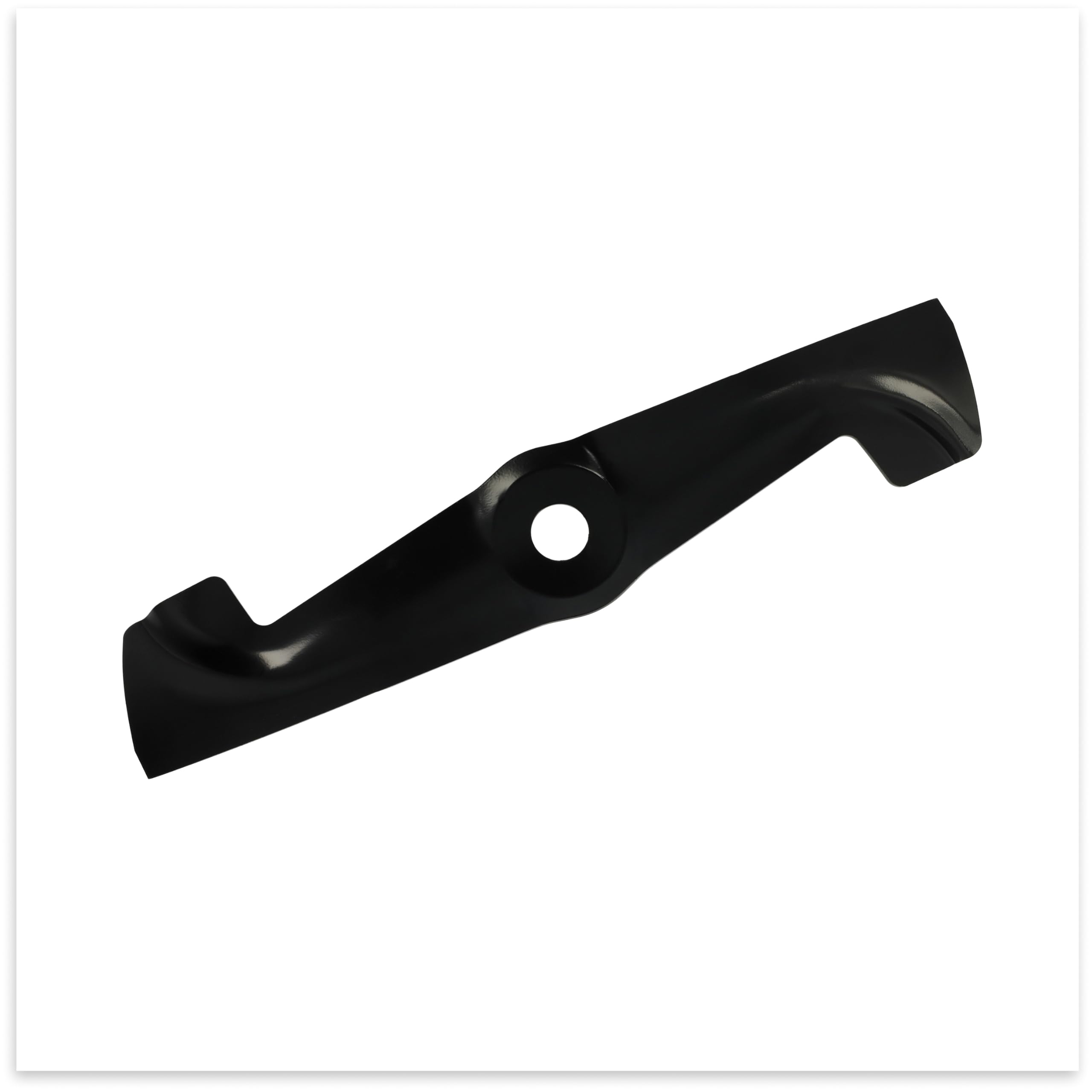 vhbw Lama di ricambio sostituisce Sabo/John Deere 17208, 172089, 29770, 37552, 450-203-000 per tagliaerba - nero, in acciaio 40MnB