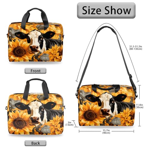 Maletín para Laptop con diseño girasol 13-16 pulg miniatura 5