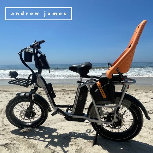 Oversized Comfort Bike Seat, Wide Bicycle Saddle With Suspension Shock Absorbers Super Soft Comfortable Universal Fit For Exercise Bikes And Outdoor Bikes - Andrew James #TOP6