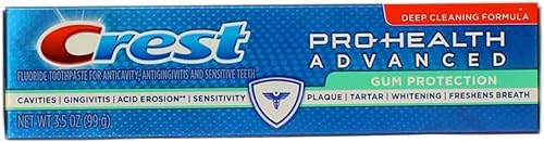 Crest Pro-Health - Pasta dental avanzada con flúor para protección de encías, 3.5 onzas, paquete de 3