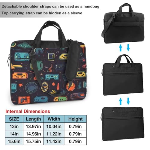 Bolsa tipo maletín para portátil de 14 pulgadas miniatura 4
