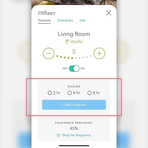Miniatura 6 de Aera Difusor de fragancia Smart Home y paquete de repuesto de aroma Moondance, compatible con Alexa, hipoalergénico, seguro para familias y
