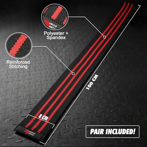 Elleboogbanden, elastische banden voor powerlifting, powerlifting, stabilisatoren - Afbeelding 6