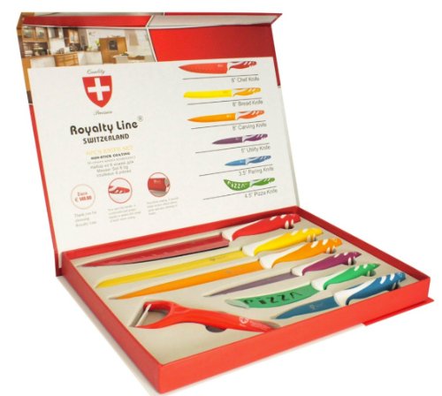 Cuchillos Royalty Line 7 Piezas Multicolor