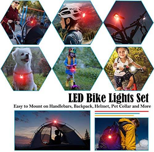 Lumiere-Velo-Avant-et-Arriere-kit-Eclairage-Velo-a-LED-Puissant-Lampe-de-Velo-Etanche-IPX5-Feux-Arriere-Rechargeables-USB-pour-Velo-de-Route-de-Montagne-4-et-6-Modes-pour-Hommes-Femmes-Enfants