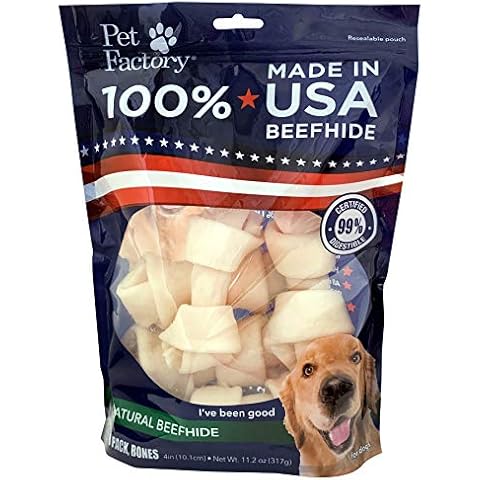 Pet Factory Made in USA Beefhide Dog Chew Treats Cover