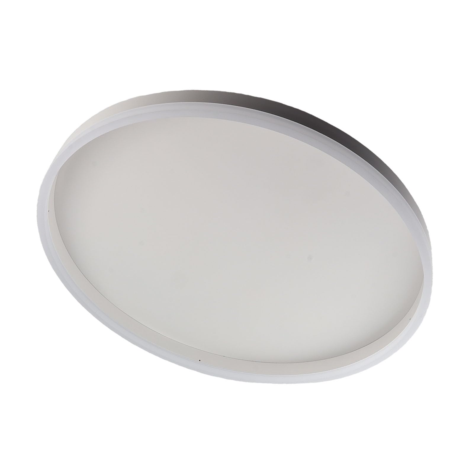 lampas Sufitowa LED do Montażu Podtynkowego, z możliwością (WHITE) | Pilot i Aplikacja, 3 Temperatury Barwowe, CRI90+, do Salonu, Sypialni, Przedpokoju, Kuchni, Okrągłe