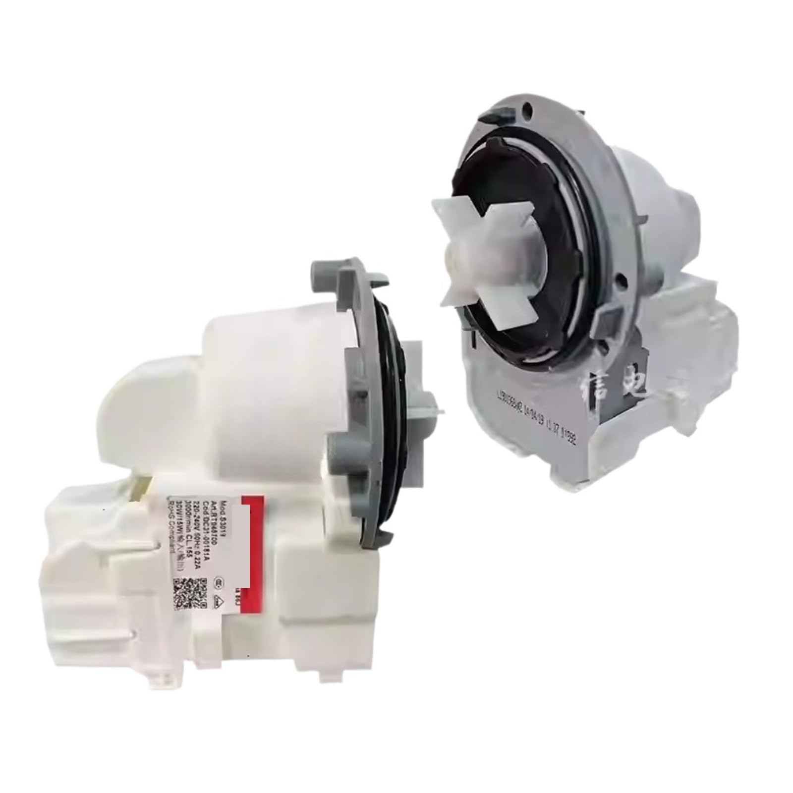 Washing Machine Drain Pump Motor，Compatible for Samsung，S3019 220V 50Hz DC31-00181A Drainage
