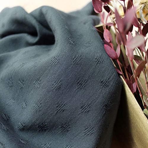 Atelier Brunette Diamond Viscose Fabric Smokey - per metre