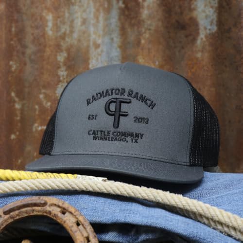 Image of Rodeo Time Dale Brisby PF Brand Adjustable Snapback Hat - Western Trucker Cap for Men & Women, Adjustable Cowboy Style